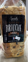 Sliced Brioche Loaf with Chocolate Chips