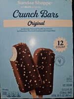 Ice cream crunch bars