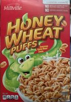 Honey wheat puffs