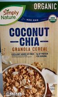 Coconut Chia Granola Cereal