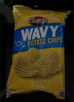 Wavy potato chips