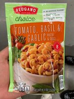 Tomato basil & gatlic pasta & sauce
