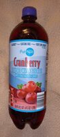 Cranberry Flavored Water Beverage