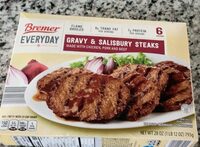 Gravy & Salisbury Steaks
