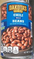 Chilli beans mild