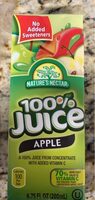 Jugo de manzana