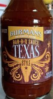 Texas Style BBQ Sauce Sweet & Smoky