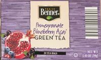 Pomegranate Blueberry Acai Green Tea