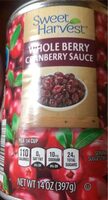 Whole berry cranberry sauce