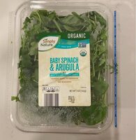Simply Nature Baby Spinach and Arugula