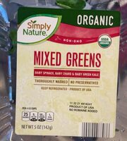 Mixed greens