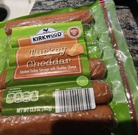 Turkey with cheddar sausage