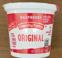 Raspberry yogurt