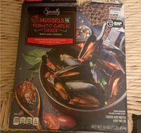 Mussels in tomato garlic sauce