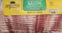 Lower sodium bacon