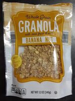 Banana Nut Whole Grain Granola