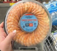 Cooked shrimp ring
