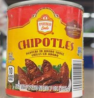 Chipotles peppers in adobo sauce