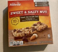 Sweet Salty Nut Granola Bars