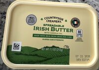Spreadable Irish Butter with Canola Oil