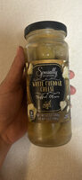 White Cheddar Cheese Stuffed Olives