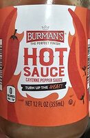 HOT SAUCE Cayenne Pepper Sauce