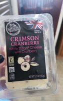Crimson Cranberry White Stilton Cheese With Cranberry