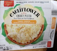 Cauliflower Crust Pizza Three Cheese