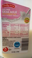 Fat Free Skim Milk