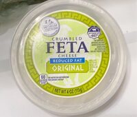 Reduced Fat Crumbled Feta Cheese