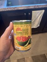 Original diced tomatoes with green chilies