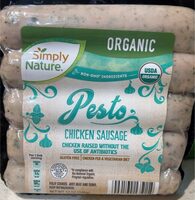Pesto Chicken Sausage