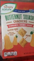 Butternut squash crackers