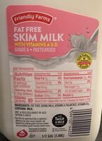 Fat Free Skim Milk