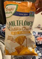 Cauliflower tortilla chips