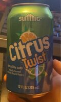 Citrus Twist lemon lime soda