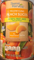 Yellow Cling Peach Slices