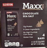 Maxx Bar Chocolate Sea Salt