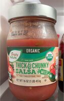 Thick and chunky salsa
