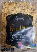 Everything Norwegian Crisp Bread