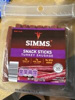 Snack Sticks Turkey Sausage