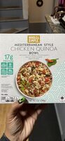 Mediterranean Style Chicken Quinoa Bowl