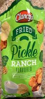 Fried Pickle Ranch flavor wavy potatoe chips