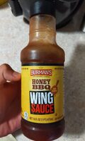 Burman's Honey BBQ wing sauce