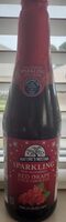 Sparkling red grape juice cocktail