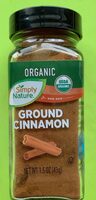 Organic Ground Cinnamon