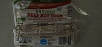 Uncured Beef Hot Dogs