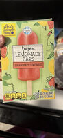 Frozen Lemonade Bars Strawberry Lemonade