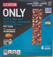 Nuts & Sea Salt with Dark Chocolate Nut Bar