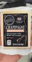 Champagne cheddar cheese